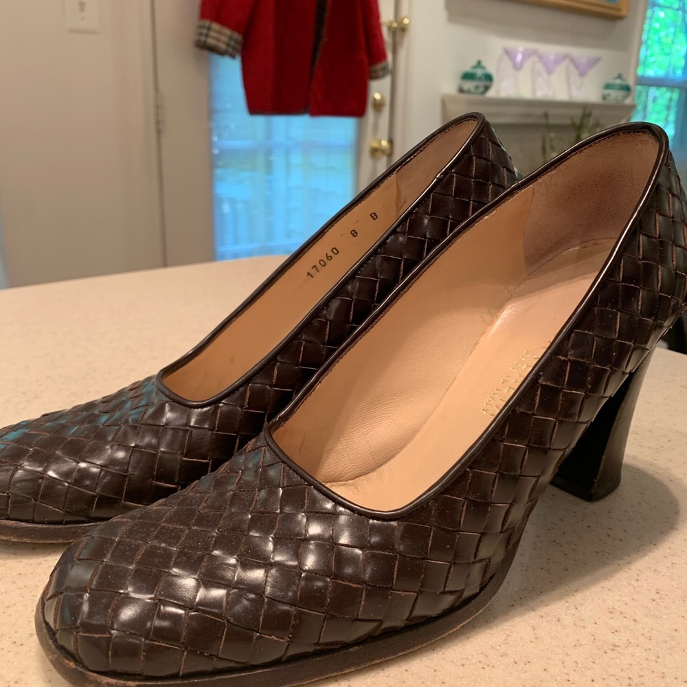 Rich Chocolate Brown Bottega Veneta Heels